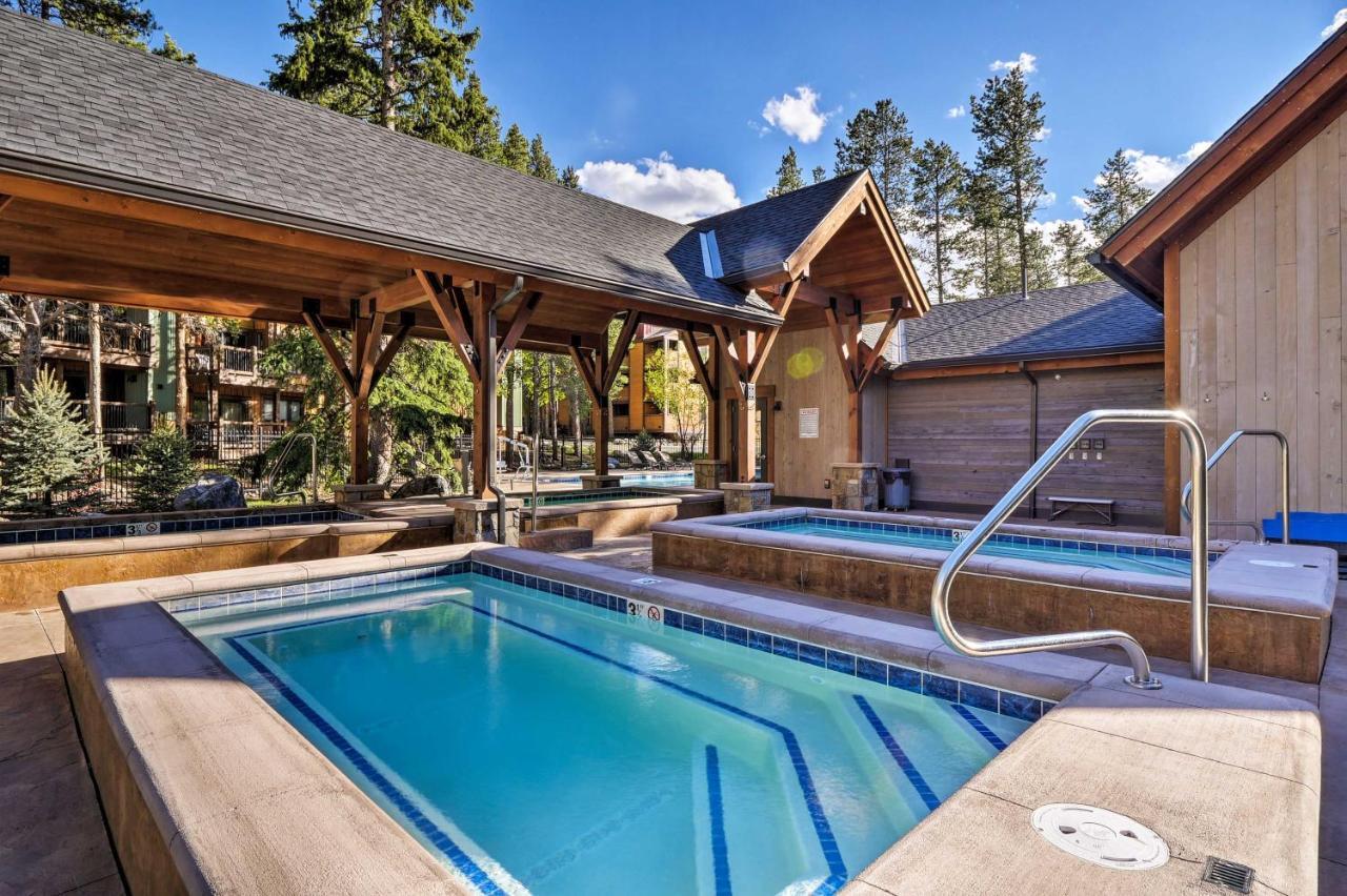Snowdogs Breck Condo With Fireplace Walk To Lifts ブリッケンリッジ エクステリア 写真