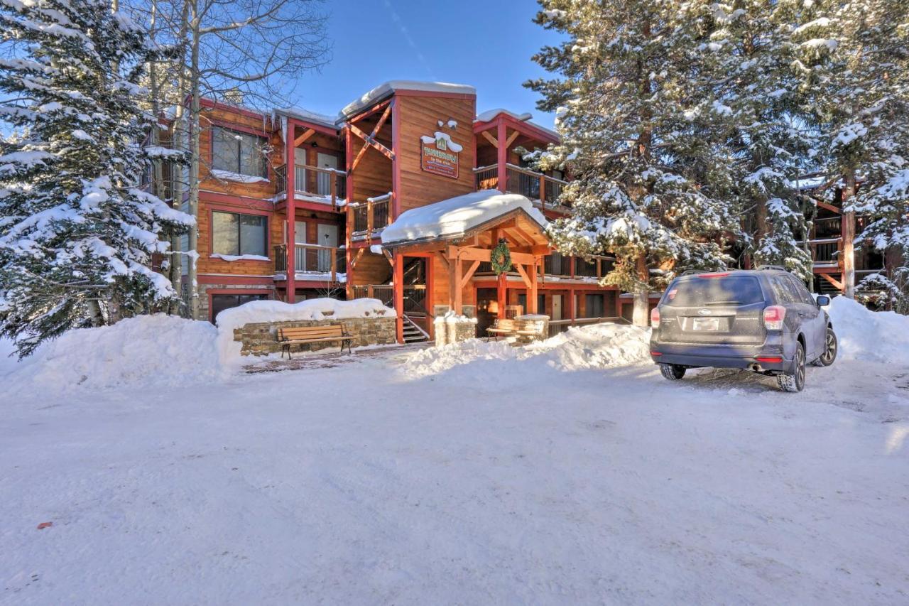 Snowdogs Breck Condo With Fireplace Walk To Lifts ブリッケンリッジ エクステリア 写真